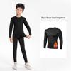 Children's Long-Sleeve Compression Shirt for Basketball Training - High Elasticity, Quick-Dry, Breathable, Warm Base Layer