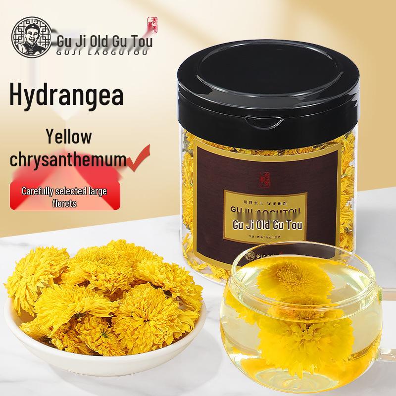 Golden Silk Goji Chrysanthemum Tea with Honeysuckle Health Brew