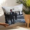 M-Mumiy T-Troll Band Pillow Case Linen Cushion Covers For Decorative Sofa Home Pillows Case Car Chair Pillows Cases