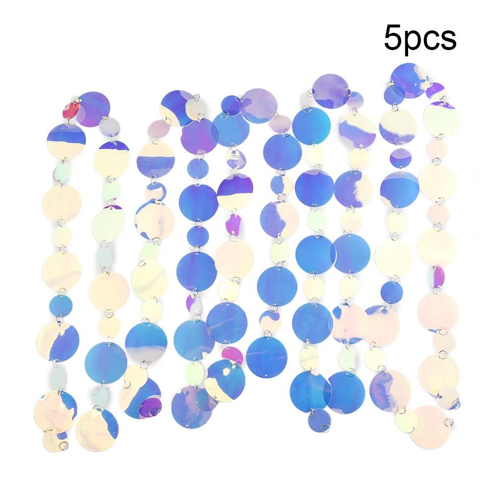 

ПВХ Блестки Блестящая Занавеска Круглость Блестящая Занавеска 5 Полос серый