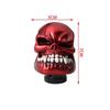 1pc Car Skull Gear Head Manual Transmission Car General Purpose Big Tooth Ghost Skull Gear Head Modified Skull Wave Stick Head