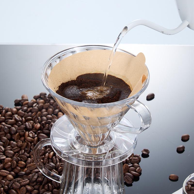 Pour Over Coffee Filter Cup (V60 Compatible) for Home Use