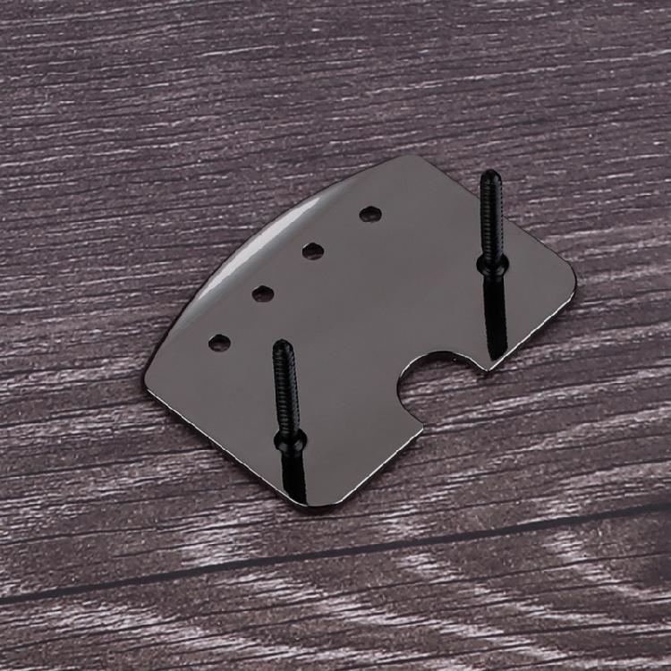 4 Strings Box Guitar Tailpiece Replacement with Strong Corrosion Resistance & Easy Mounting Instrument Accessory