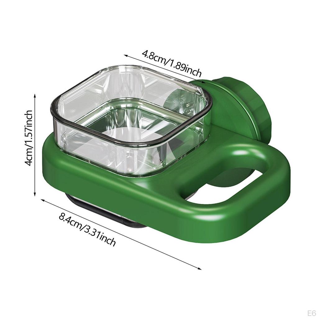 Plato de Comida para Periquitos Taza para Alimentar Pájaros Fácil de Limpiar Suministros para Beber Bebedero Comedero Cuenco