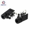 PJ-314 Mono-Dual Channel 3.5mm Headphone Socket 3.5 Audio Socket Headphone Holder Connector