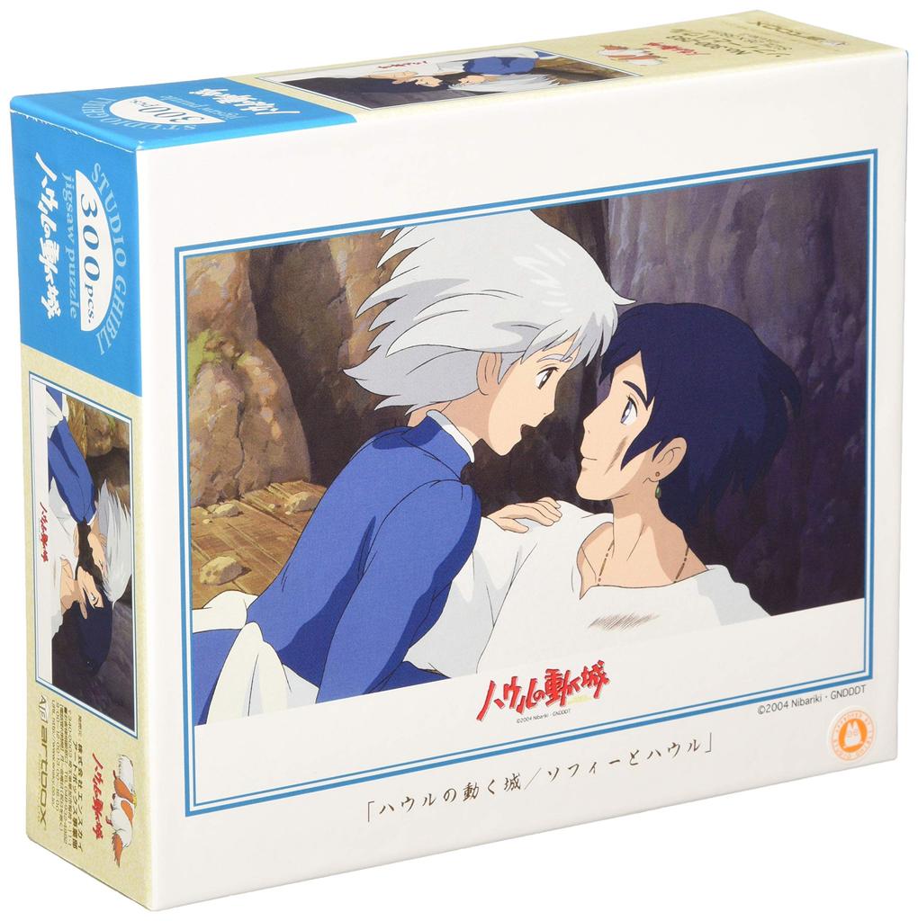 Ensky Ghibli Moving Castle Sophie and Howl 26 x 38 cm Jigsaw Puzzle 300 Pieces JIGSAW PUZZLE (ENSKY) Howl's 300-293