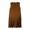Hippie Fringe Cosplay Four Piece Party Set Retro Vest