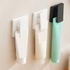 Bathroom Storage Clip Easy Installation Toothpaste Holder Rack Stylish Facials Cleanser Hanger for Renters and Families
