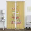 Window Curtain for Room 2 Panel Sumikko Gurashi Curtains for Bedroom Partition Halloween Decoration Home Interior Curtains Child
