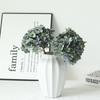 European Retro Simulation Flowers Oil Painting Hydrangeas Hotel Decor Silk Fake Flower Artificial Hydrangea Table Decoration