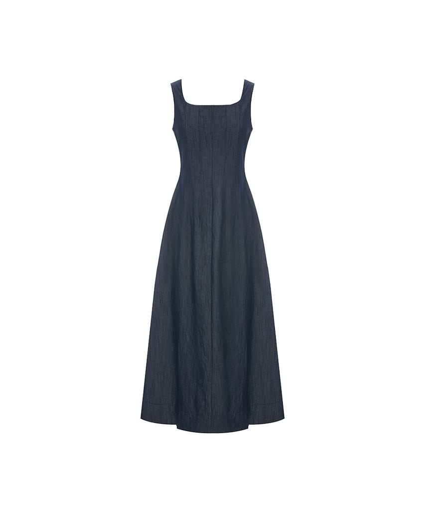 Page Flynn Smoked Banding Sleeveless Dress_P6Aop006C