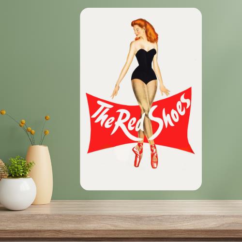 The Red Shoes Classic Movie Metal Poster Sign 20x30cm(7.8x11.8inch)