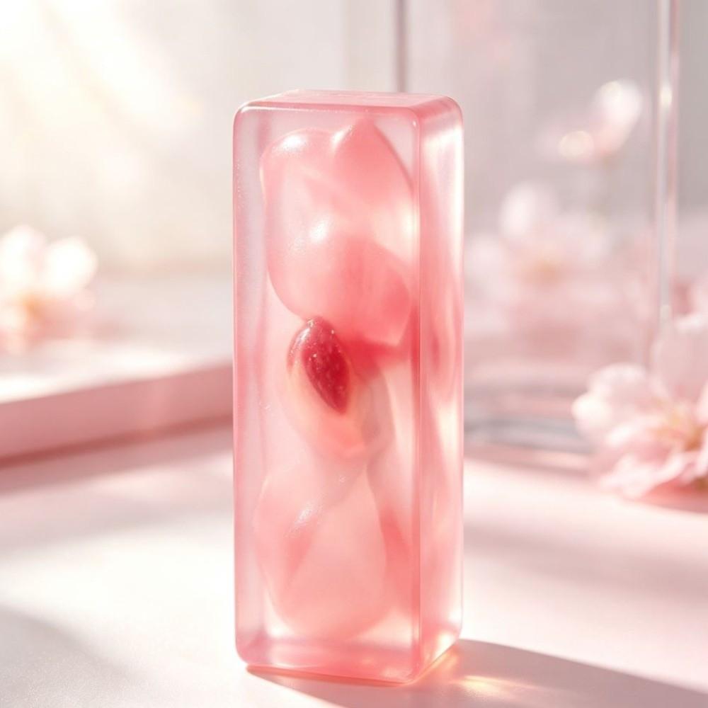 Soft Creamy Texture Reduce Pressure Toy Transparent Fruit Ice Cube Toy Gift