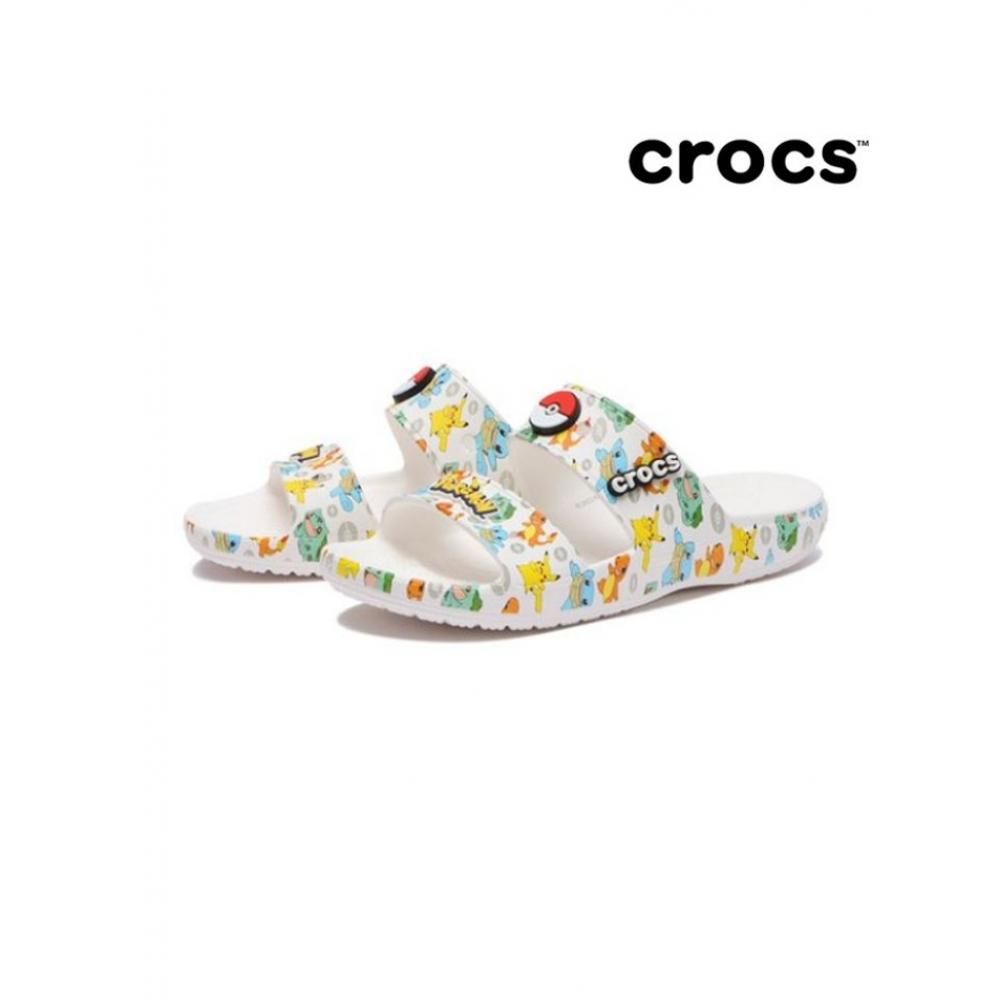 Common Classic Crocs Pokemon Sandals White 207762 94s