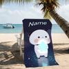 Customizable personalized beach towels Bubu Dudu themed designs.Suitable for the beach, yoga, sports;ideal as beach accessories
