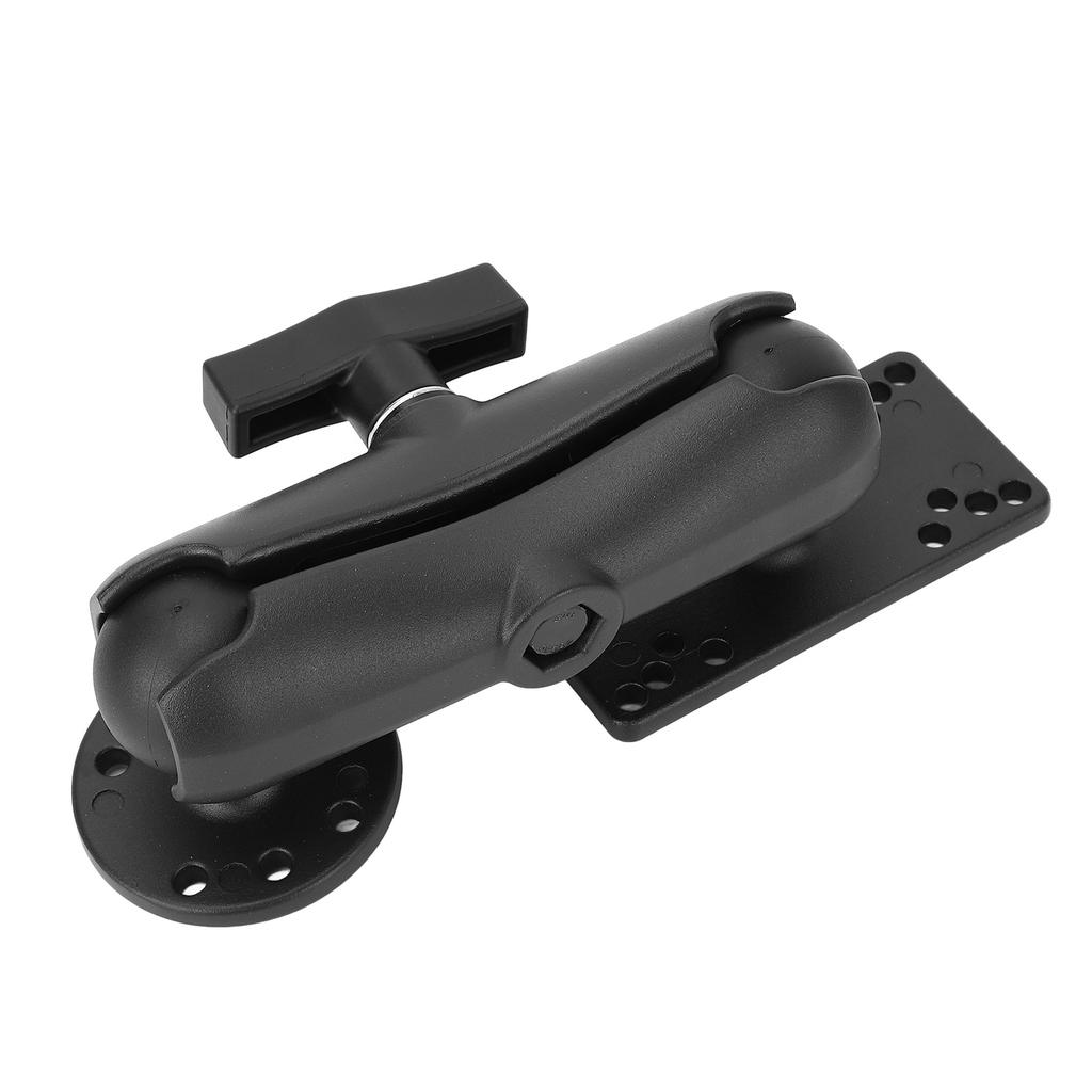 1.5 Inch Ball Short Arm Fish Finder Mount Aluminium Alloy Marine Electronic Mount Fish Finder Tablet Holder Rack for