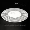 Stroboscope Disc For Accurate Turntable Speed Measurement Acrylic Construction Calibration Distance Gauge