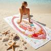 1Pc Colorful Fantasy Duo Beach Towel Microfiber Beach Towel Thin Absorbent For Beach Swimming Yoga Bath Sports 0917160
