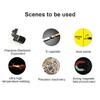 3pcs New Non Conductive Ceramic Tweezers IC SMD SMT Reverse Tweezers Hand Tools