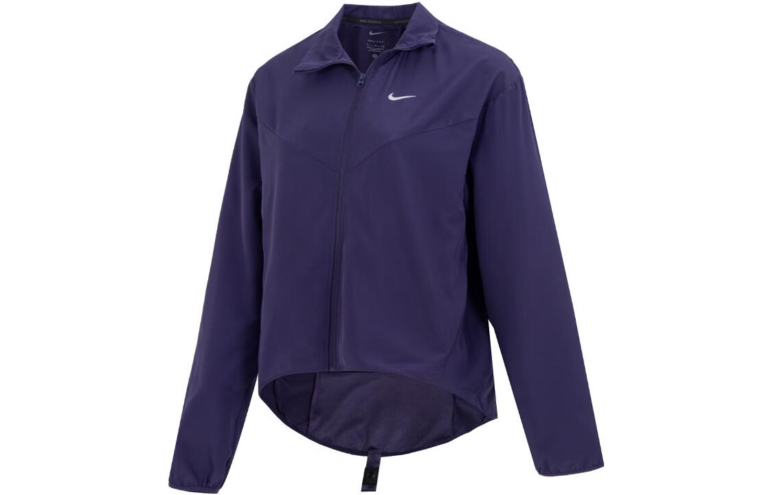 

Nike Women s Logo Print Running Sports Jacket Purple FB4695-555 M