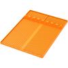 Grill Side Shelf Mat Silicone Griddle Tool Mat with 8Slot Anti-Slip Grill Holder Pad Heat-Resistant BBQ Utensil Mat Kitchen Tool