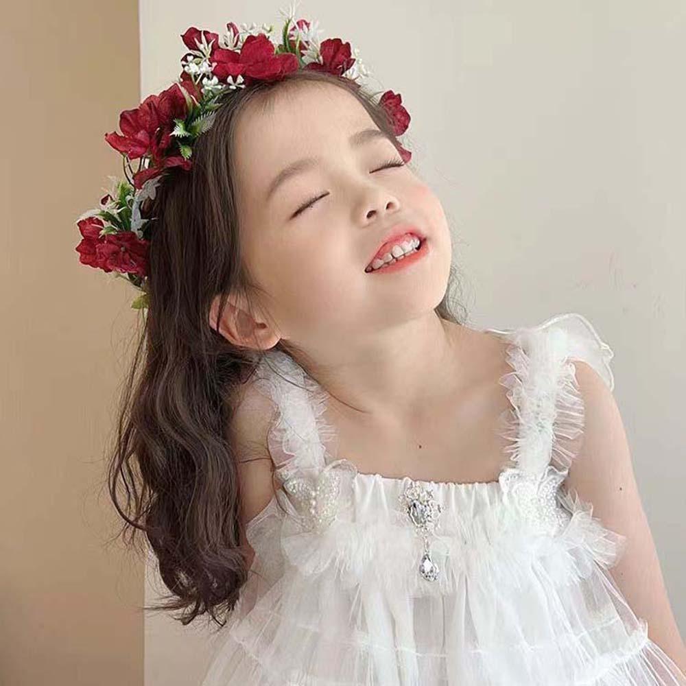 Bohemia Style Bride Garland Hair Ornaments Wedding Headwear Seaside Vacation Headdress Spring