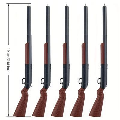 5 τμχ Μοναδικός Σχεδιασμός Ομαλή Γραφή Στυλό Όπλο, Στυλό Όπλο, Όργανο Γραφής, Είδη Γραφείου, Κομψό Στυλό, Διασκεδαστικά Σταθερά, Στυλό Διαρκείας