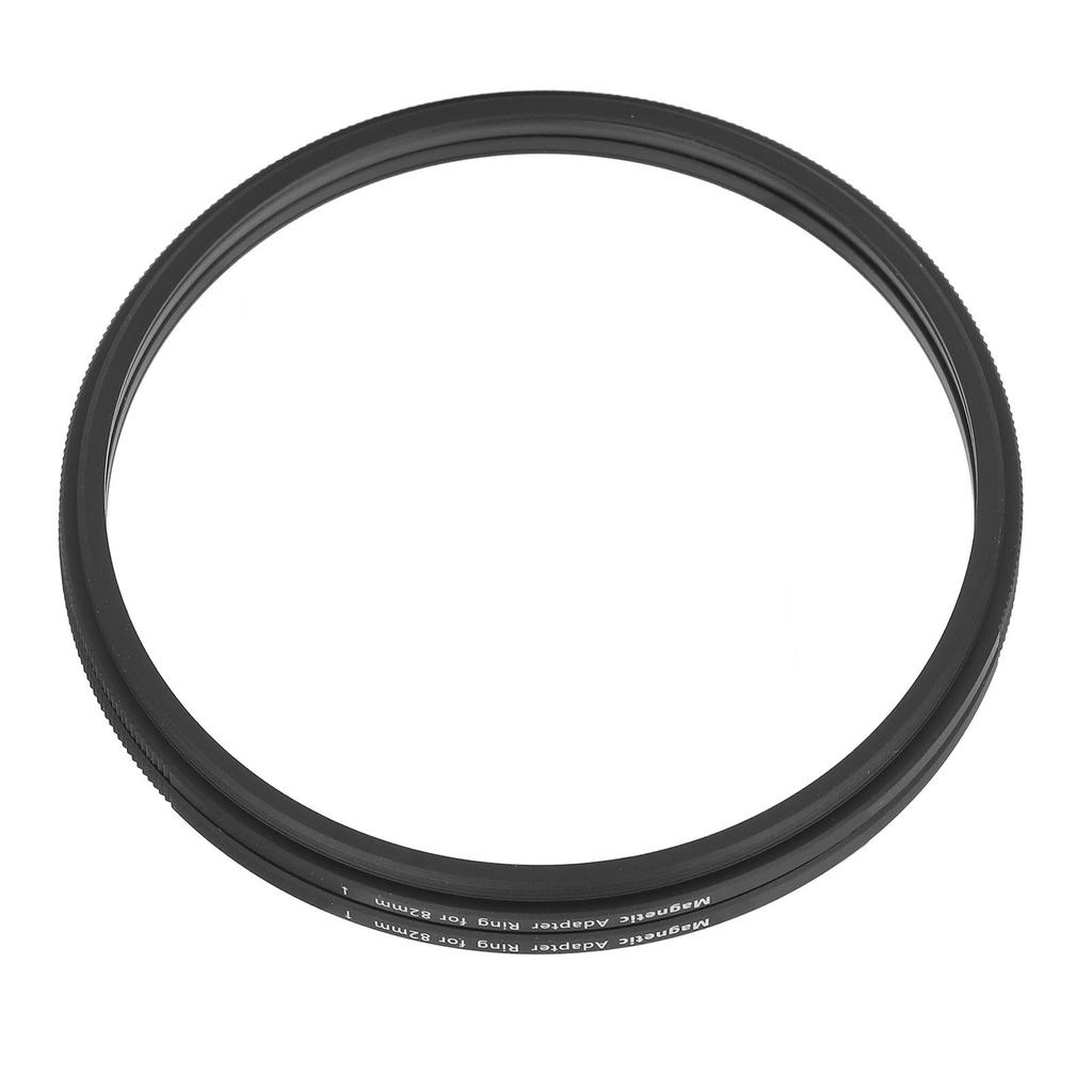 Magnetic Adapter Ring Kit 82mm‑82mm Metal Ring Adapter Convert Thread Filter to Magnetic Filter