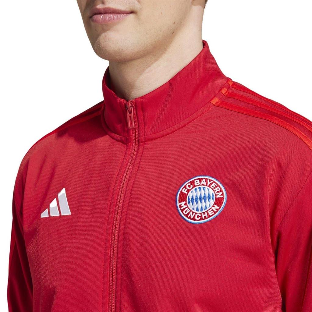 adidas Mens 2024/2025 FC Bayern Munich Recycled Polyester Track Top