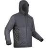 SH500 Solid Color Versatile - 10 Degree Warm Waterproof Long Sleeve Jacket Men's Black