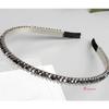 Headband Jewel Cubic Party Look Thin Bling Summer Hairband Women Vwx692