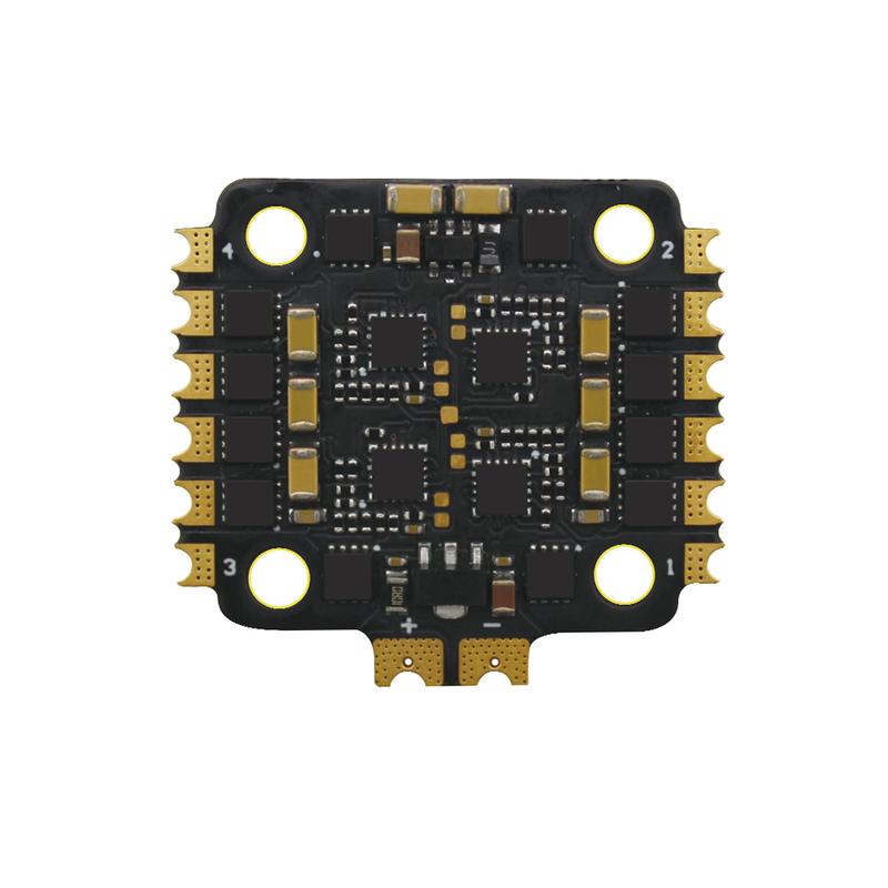 HAKRC 15A 4-In-1 ESC 2S-4S Lipo PWM Drive Active Freewheeling to Extend Endurance Speed Controller for FPV RC Racing Drones