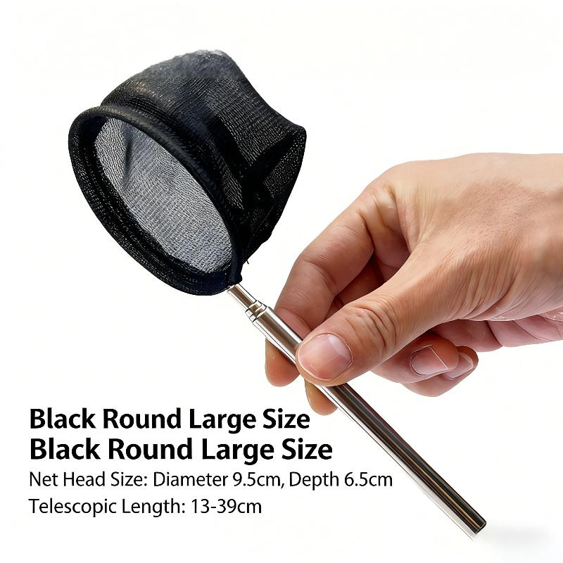 Fishing Landing Net Rustproof Corrosion Resistant Stainless Steel Fishing Net For Catchin Fish Shrimp Tank Aquarium Accessories
