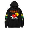 Bad Bunny Graphic Print Unisex Oversized Crewneck Sweatshirt Fall Casual Wear