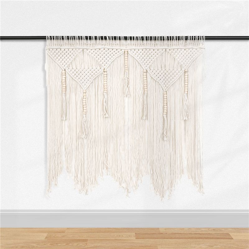 Good-Macrame Wall Hanging Handwoven Bohemian Cotton Rope Boho Tapestry Home Decor