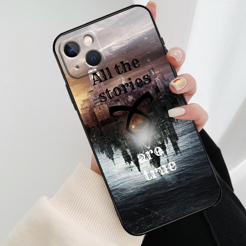 Shadowhunters Phone Case For iPhone 17 Pro Max 15 14 13 11 12 16 Pro Max mini 15 16 Plus 16e 17 Air Cover