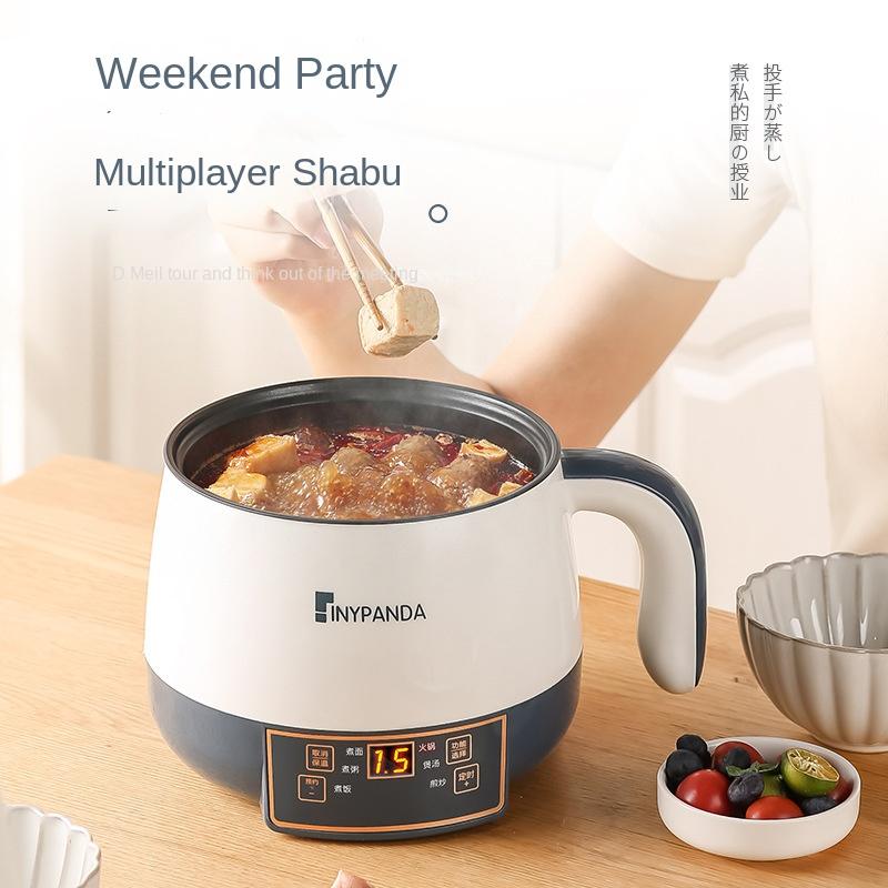 

Электрический котел Многофункциональный инструмент для приготовления лапши Маленькая кастрюля Малой мощности Маленькая электрическая жаровня 1 человек 2 18cm