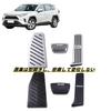 Custom Accessories for the New RAV4 50 Series 2019 December Aluminum Brake and Accelerator Pedal Covers Easy Interior Parts Pedal Black Uxi.Shop