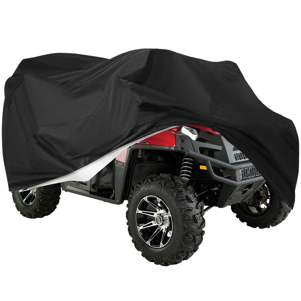 ATV Cover Waterproof Outdoor Heavy Duty 4 Wheeler Quad Proof All Season UV Protection for Polaris Yamaha Honda Protect ATV Cover
