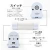 LETOUR Fluorescent LED Light, USB Rechargeable, 30W, 2600mAh, Work Light, Outdoor Light, Magnetic
