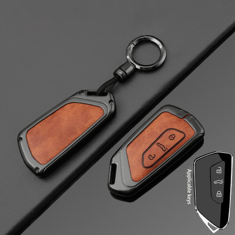 

2026 Hot For Volkswagen VW Car Key Case for Volkswagen VW Cupra Formentor Golf 8 MK8 ID.3 ID.4 Skoda Octavia Seat Leon MK4 GTI R