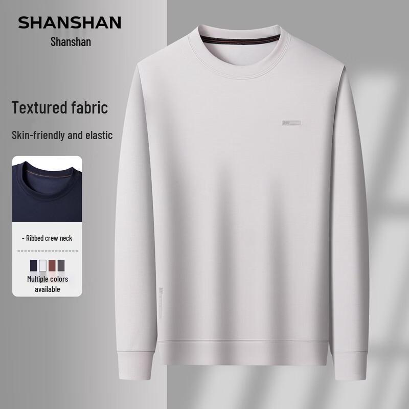 

SHANSHAN Men s Classic Long-Sleeve T-Shirt M