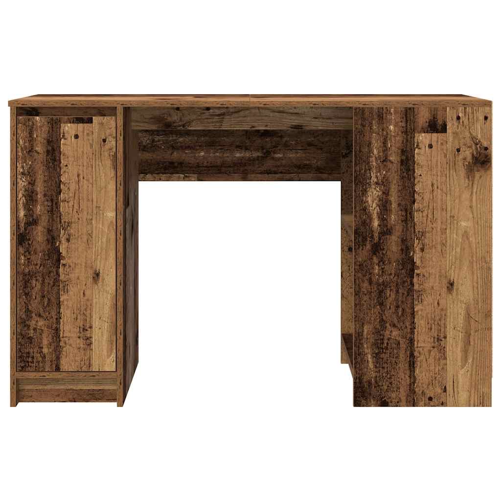 Desk with Rustic Wood Effect 120 x 42 x 76 cm Engineered Wood