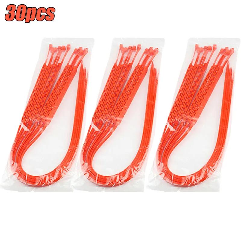 

40pcs Car Tire Chains Winter Snow Anti-Skid Tyre Cable Ties Auto Outdoor Snow Tire Tyre Anti Skid Chain Emergency Accessories