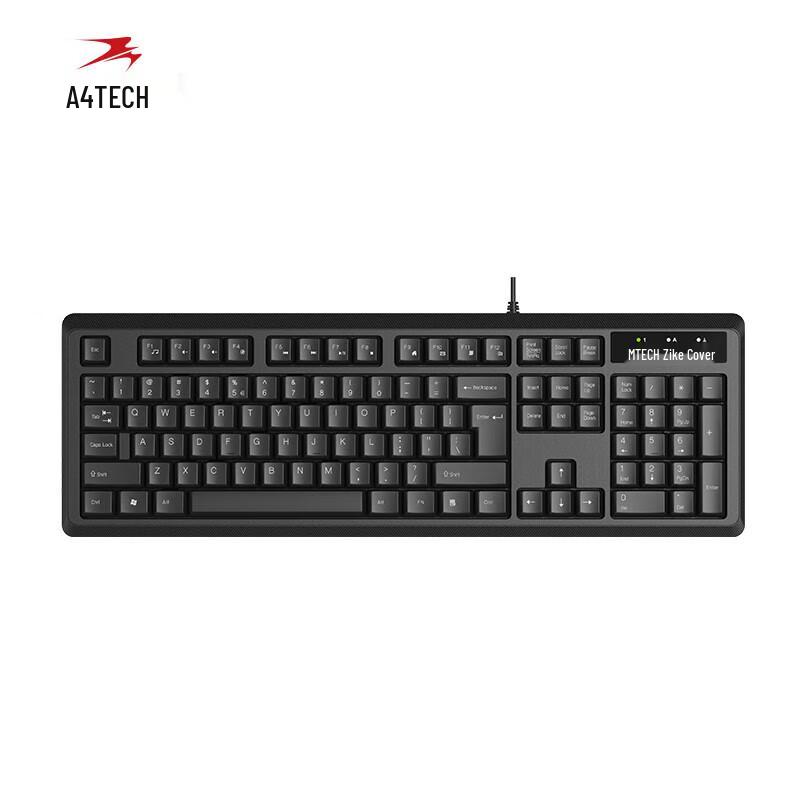 

A4Tech KR-92 Wired Ultra-Thin Office Keyboard