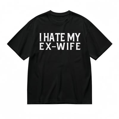 Men's T-shirt With Retro Heartbreak Graphic Unisex Black 100% Cotton Tops Summer