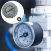 ABS Construction Threaded Connection Pressure Meter For Air Compressor Water Tank&Heating Applications Includes O Rings