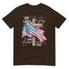 She Loves Jesus And America Too American Patriotic Usa Flag TShirt