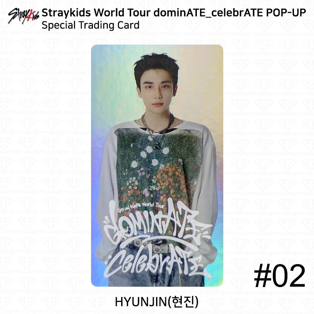 

Stray Kids Мировой тур DominATE CelebrATE POP-UP Специальная торговая карта KPOP K-POP Hyunjin #2
