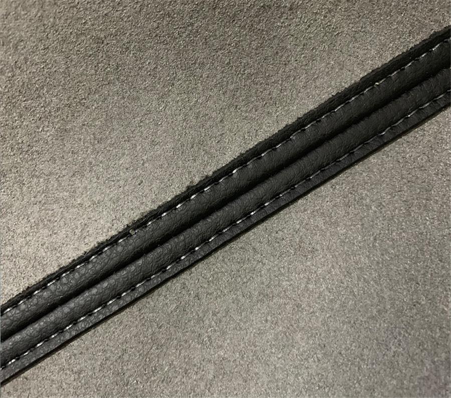 For Dodge Ram 02-08 Leather Center Console Lid Armrest Cover Black Handrail sleeve